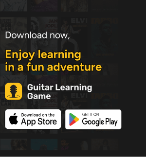 how hard guitar learn Guitar Learning Game Download Banner Mobile
