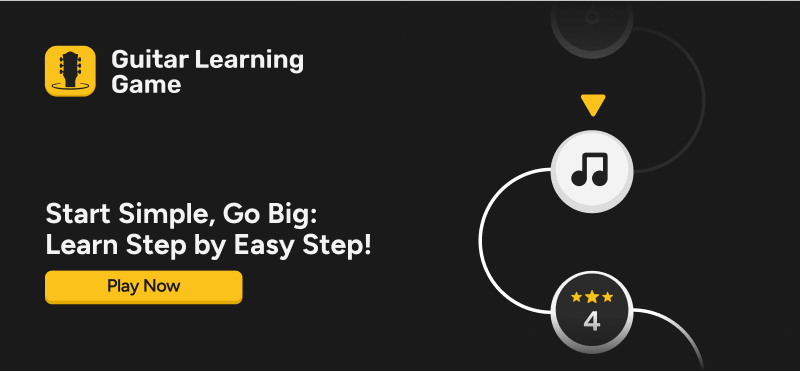 how hard guitar learn Favorite songs bite-sized learning path on Guitar Learning Game